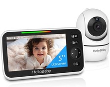 HelloBaby No WiFi Baby Monitor Camera and Audio HB6550, 5