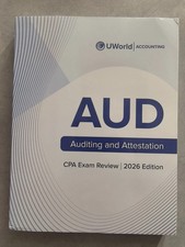 Uworld AUD Auditing And Attestation Cpa Exam Review 2026 Edition picture