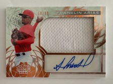 2024 Leaf Trinity Franklin Arias RC Bronze Rookie Patch Auto #PA-FA1 50/99 Sox picture
