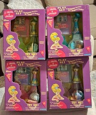 I Dream of Jeannie Polly Pocket Sized 1995 Trendmasters Lot of 4 Playsets Sealed picture