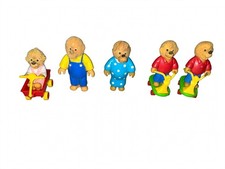 Vintage 1987 McDonald's Berenstain Bears Figures Lot of 5 Happy Meal picture