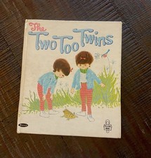 The Two Too Twins (Tell-a-Tale Books) Vintage Hardcover~Highly Collectible picture