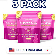 3pc Kitty Kitty Slippery Queen – Feminine Probiotic + Moisture Gummies- picture