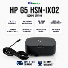 HP G5 USB-C Triple 4K Dock Station for ThinkPad X1 Carbon Gen 6 7 8 9 10 NO PS picture