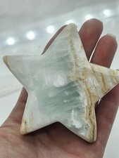 Natural Caribbean Calcite Star – Blue Calcite & Aragonite Crystal – Celestial picture