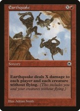 Earthquake x1 Portal Magic the Gathering MTG Red Sorcery Card picture
