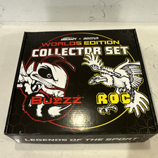 Discraft x Innova Worlds Edition Disc Golf Set Buzzz & Roc Green/Blue picture