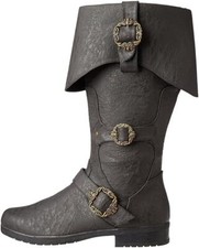 Caribbean Movies Pirate Boots Adventure Footwear Halloween Costume Cosplay picture