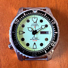 Citizen Promaster Marine Automatic Green Dial Men's Watch : NY0040-09W picture