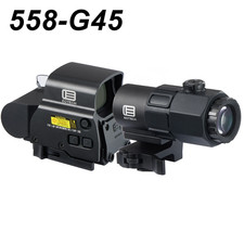 558 Holographic Red Green Reflex Sight Scope G33 G43 3X /G45 5X Magnifier Combo picture