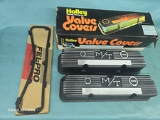 NOS M/T FE FORD VALVE COVERS BLACK WRINKLE 390 406 427 428 NEW MICKEY THOMPSON picture