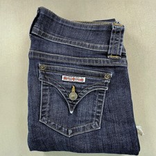 Hudson Jeans Bootcut Womens 27 Blue Excellent Raw Hem Low Rise Frayed Y2K Denim picture