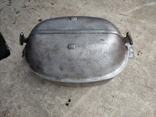 VINTAGE GUARDIAN SERVICE WARE TURKEY ROASTER WITH NEW RACK SIZE 17 INCHES  picture