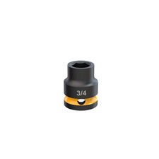 Klutch 3/4in.-Drive 6-Point Chrome Molybdenum Jumbo Impact Socket, 3/4in. SAE picture