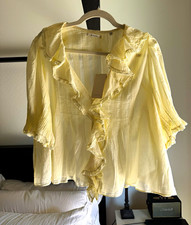 BNWT DÔEN HENRI TOP CREME CITRON XL picture