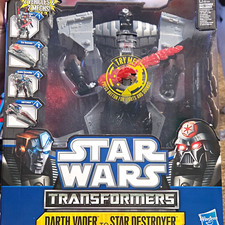 Hasbro Star Wars Transformers Darth Vader 4-in-1 Transforming Light/Sound 5+ picture