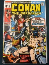 Conan The Barbarian #2 - Marvel Comics 1970 2nd Appearance Of Conan picture