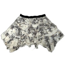 AllSaints Nico Buruberu Floral Asymmetric Mini Skirt picture