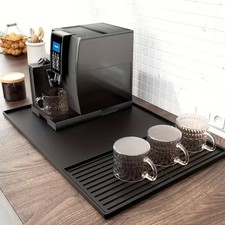 Silicone Counter Protector Mat for Coffee Machine 24x16 Raised Edges Anti-Slip picture