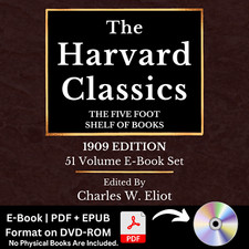 The Harvard Classics, All 51 Volumes, E-Book (PDF + EPUB) Vintage Novels on DVD picture