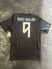 Norway BRAUT ERLING HAALAND Nike Black World Cup 2026 Jersey  IB5381-010 (Sz XL) picture