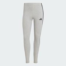 adidas women Essentials 3-Stripes Cotton Leggings picture