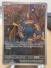 Dhelmise Holo Illustration Rare ME05: Pitch Black 091/084 NM picture