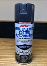 AERVOE 7008 13oz 65% ZINC-RICH BRITE GALVANIZE COATING COAT AEROSOL SPRAY CROWN picture