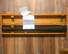 WWII 1942 US Navy Bu. Ships Mark I 16-Power Spyglass Telescope Wollensak Case picture