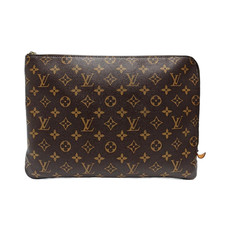 【Authentic】 LOUIS VUITTON Etui Voyage Brown Leather Bags (DDP) picture