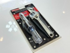 NOS Sears Craftsman USA 41104 4pc Tool Set, Adjustable Pliers 6-in-1 Screwdriver picture