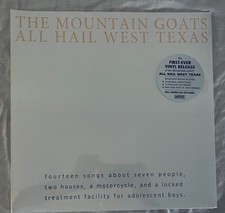 The Mountain Goats All Hail West Texas 2013 Merge Vinyl LP SEALED Remastered NEW picture