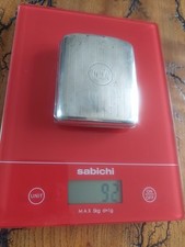 Antique Sampson Mordan and Co Sterling Silver Cigarette Case - 1914 picture