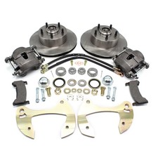 For 1955-64 Chevy Full Size Impala Bel Air Car Deluxe Disc Brake Kit, 5 x 4-3/4
