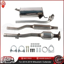 For 2014-2018 Mitsubishi Outlander 2.4L Cat Converter, Resonator & Muffler EPA picture