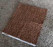 Floral Fabric Fall Browns Classic Cottons 2 Yards 2002 Precut picture