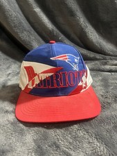 Vintage 90s New England Patriots SnapBack Hat Drew Pearson NICE picture