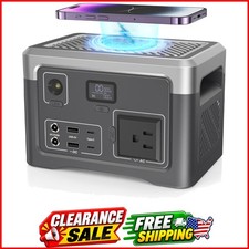Portable Power Station 192Wh Outdoor Generator with AC Outlet 100W200W Surge ... picture