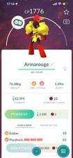 Armarouge / Ceruledge ( Charcadet Evolution ) Pokemon Tr@de Go picture