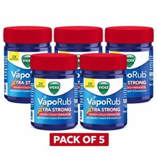 Vicks VapoRub Xtra Strong 25ml Pack of 5 Fast Relief  picture