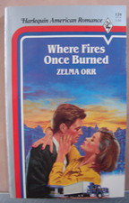 Where Fires Once Burned, by Zelma Orr, Romance, 1985, PB  5854 picture
