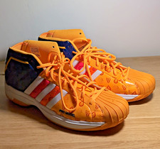 adidas Pro Model 2G MidTop Sneaker Signal Orange Indigo FV8387 US Men 14 picture