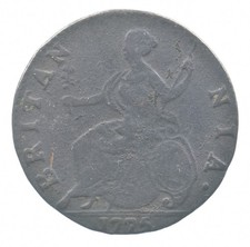 1775 Great Britain Halfpenny George III *0011 picture