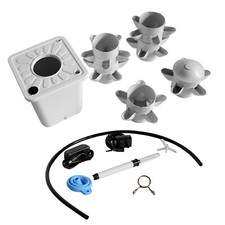 30-pot White Tower Garden Hydroponics Growing System Gift for Gardening Lover picture