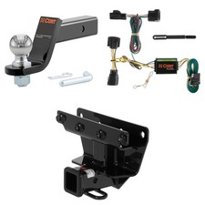 CURT Trailer Hitch Tow Cargo Package, Wiring Harness, #45042 Ball Mount - 13414 picture