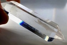 Large Breath Taking Natural Vogel Quartz Crystal Point Raw Gemstone Specimen picture