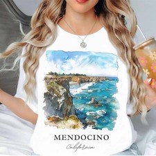 Mendocino California Unisex Shirt Travel Gift California Trip Lover Favorite Tee picture