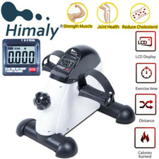 Mini Stationary Exercise Bike Under Desk Pedal Exerciser Peddler W/ LCD Display picture