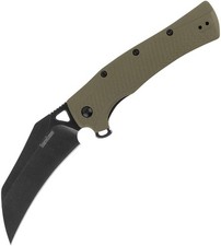 Kershaw Dawnstar Linerlock A/O OD Green GFN Folding 8Cr13MoV Pocket Knife 1423OL picture