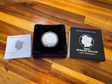 2023-S Morgan Proof Silver Dollar w/ OGP Box & COA  (23XF) picture